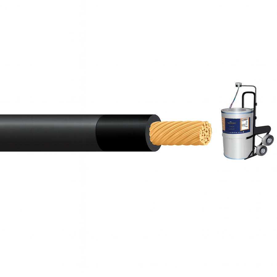 10 AWG 6C THHN/THWN-2 Copper Wire 600V Multi-Conductor Barrel Drum Package
