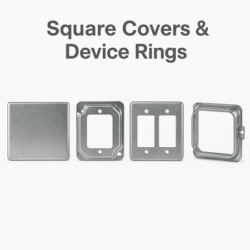 Square Covers & Device Rings