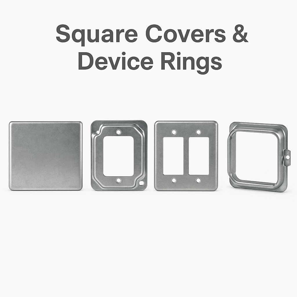 Square Covers & Device Rings