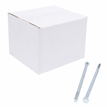 3/8-16x2 Inch Hex Head Cap Screw Type Steel Material Zinc Finish JBHC24 (Pack of 100)
