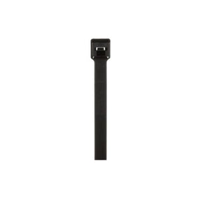17.7 Inch Premium Cable Tie Black PLT5H-C30 (Pack of 100)