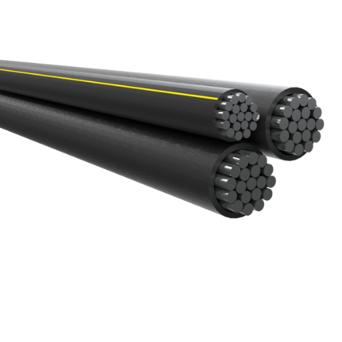 500' 3/0-3/0-1/0 Hollins Triplex Aluminum Conductor Underground Direct Burial 600V URD