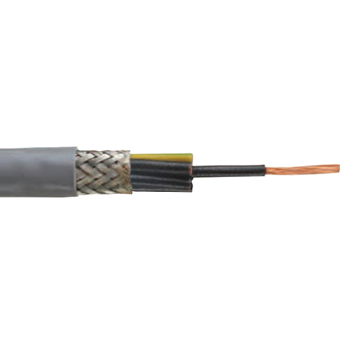 ControlFlex CY Bare Copper Shielded TC Braid PVC 300/500V Flexible Cable