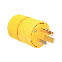 2.63 Inch Width Yellow Gator Grip Plug D0651