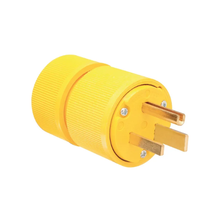 2.63 Inch Width Yellow Gator Grip Plug D0651