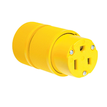 50A Double Pole Yellow Gator Grip Connector D0653