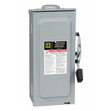 60A 240V Single Phase General Duty Safety Switch D222NRB