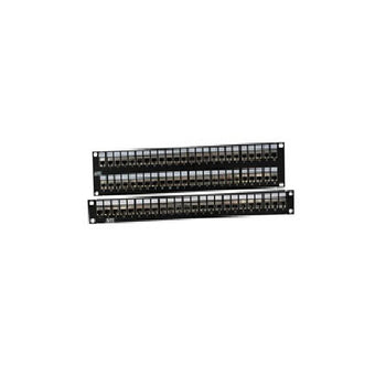 48 Port 2RU Category 6A Patch Panel Includes K6A02 Connector DCC4888/1106A