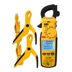 True-RMS 600A Clamp Meter with DC Amps, Inrush Current Detection, Magnetic Mount, and Two ATTPC4 Probes DL589COMBO