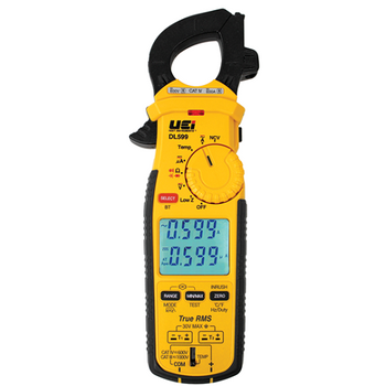 Wireless TRMS Clamp Meter w/ 3-Phase Rotation Tests DL599