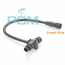 M12 Splitter Drop Cable for Sensor Actuator PCM-S-0732