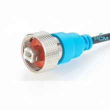 2.0 USB B Male to Male Panel Mount Cable PCM-0615 (Pack of 10)