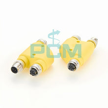 600V M12 M Coding H Splitter Coupler PCM-S-0452