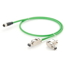 M12 D Code Female to RJ45 8P4C Industrial Ethernet Cable PCM-0645