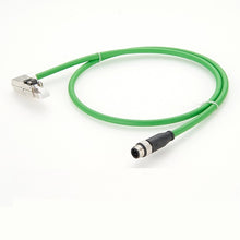 M12 4 Pin D Code Sensor Connector to RJ45 Plug Profitnet Cable PCM-0643