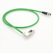 M12 4 Pin D Code Sensor Connector to RJ45 Plug Profitnet Cable PCM-0643