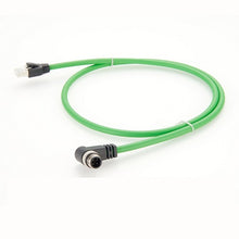 Right Angle M12 D Code Male to RJ45 Profinet Ethernet Cable PCM-0647