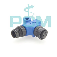 M12 Right Angle L type Splitter Coupler for NMEA2000 PCM-0464