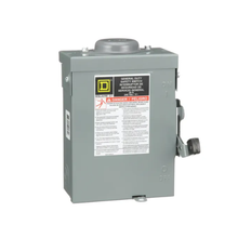 30 Amp 50HP 250VDC General Duty Safety Switch DU321RB