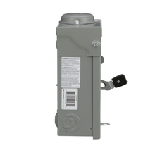 30 Amp 50HP 250VDC General Duty Safety Switch DU321RB