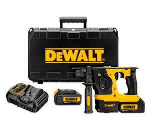 20V DeWALT XR Brushless 1" L-Shape SDS Rotary Hammer Kit DCH273P2