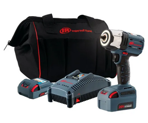 20V Ingersoll Rand IQV20 Series 3/8" Cordless Impact Wrench Kit W5133-K22