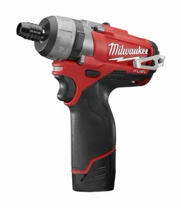 12V Milwaukee M12 FUEL 1/4" Hex 2-Speed Screwdriver Kit 2402-22