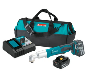 Makita 18V LXT Li-Ion 1/4" Cordless 3.0Ah Angle Impact Driver Kit XLT01