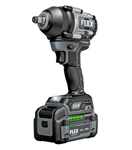 24V FLEX Cordless 1/2" Mid Torque Impact Wrench Kit FX1451-1C
