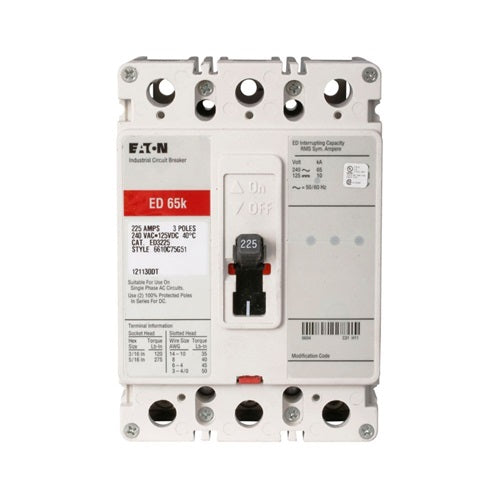 3 Pole Series C F-frame Molded Case Circuit Breaker ED3150