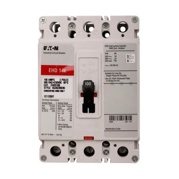 3 Pole Series C F-frame Molded Case Circuit Breaker EHD3020L