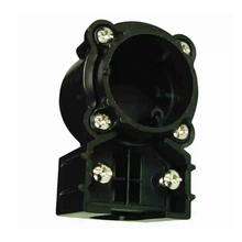 20A Black Extra Hard Use Straight Blade Right Angle Adapter EHU15-AN