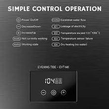 ELECTRIC TANKLESS WATER HEATER 14KW - ENDLESS ON-DEMAND HOT WATER - SELF MODULATES TO SAVE ENERGY USE - FOR 1 SHOWER -  EVT-14K