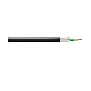 12 Fiber OS2 Singlemode OFNR EnduraLite Loose Tube Optical Fiber Cable Black F360-012U13-E991