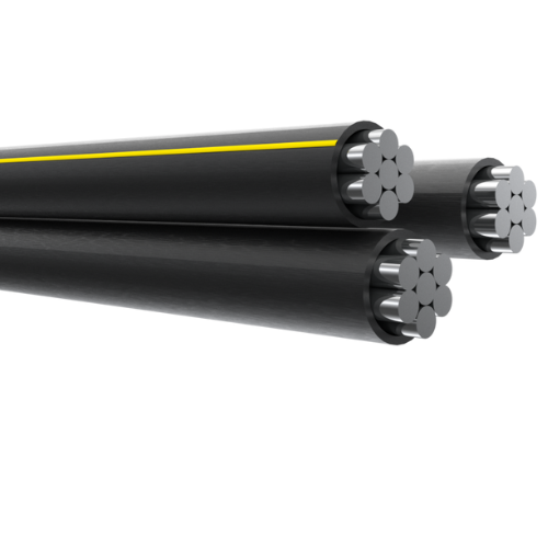 2-2-2 Ramapo Triplex Aluminum Conductor Underground Direct Burial 600V