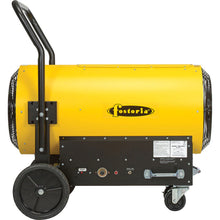 FOSTORIA PORTABLE ELECTRIC SALAMANDER FAN FORCED HEATER 204780 BTU 60 KW 575V 3 PHASE - FES-6057-3