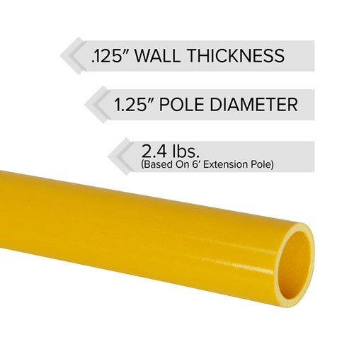 Professional Hollow Core Extension Poles FG-Series FG-6/3