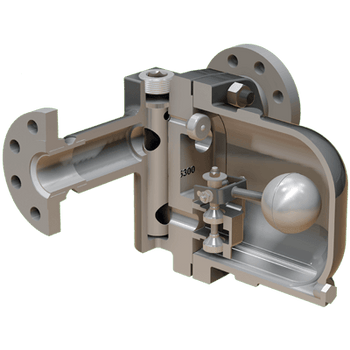 300 Flanged Float High Pressure Thermodynamic Steam Trap FT601-065-16-F300