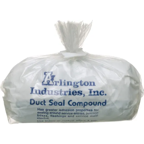5LB Non Hardening Gray Duct Seal Compound For Electrical And HVAC Applications DSC5