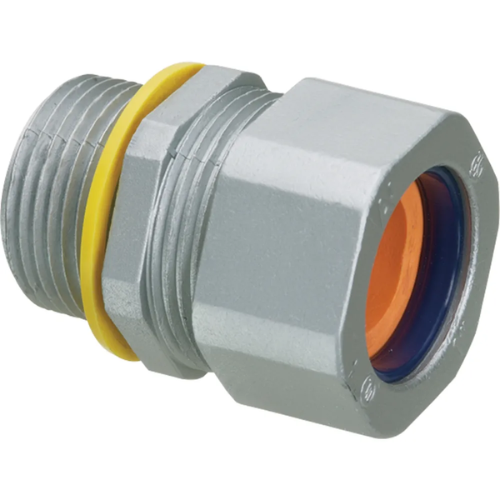 1 Inch Liquid And Oil Tight Zinc Grip Strain Relief Cord Connector CG100875