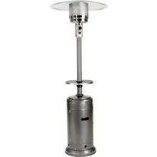 48000 BTU Propane Hammered Bronze Patio Heater With Steel Table Silver HLDS01-CBT