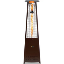 42000 BTU Triangle Elevate Flame Tower Heater Hammered Bronze OH-BZ42-8M