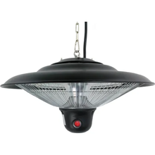 1500W 120V Hiland Electric Gazebo Heater for Ceiling Mounted Design Black Finish HIL-PHE-1500BR