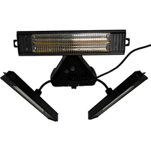 1500W 120V Hiland Infrared Parasol Heater with Remote Control Electric Heating for Umbrellas HIL-HR15B