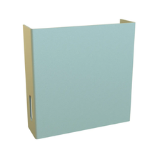 4" x 4" Type 1 Steel Wireway Closure Plate Without Knockouts Gray Finish CWCP4NK