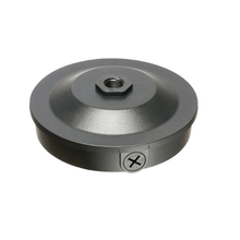 1 Piece Pipe Mount Versatile Weatherproof Security Camera Mounting Box With Built In Base Plate 8161BPBL