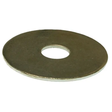 3/8x1-1/4 Inch Fender Washer with Wide Outer Diameter for Load Distribution and Surface Protection JW119 (Pack of 100)
