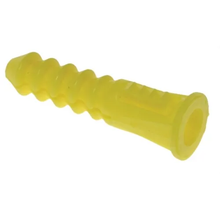 8-10 Heavy Duty Yellow Plastic Wall Anchor for Screws JSYA14 (Pack of 100)