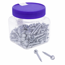 10 x 1-1/2 Inch Self Drilling Metal Tek Screw with 5/16 Hex Head JTEKD19 (Pack of 100)