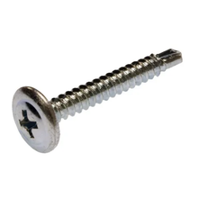 8 x 1/2 Inch Wafer Head Self Drill Drywall Screw JWDS1C (Pack of 100)